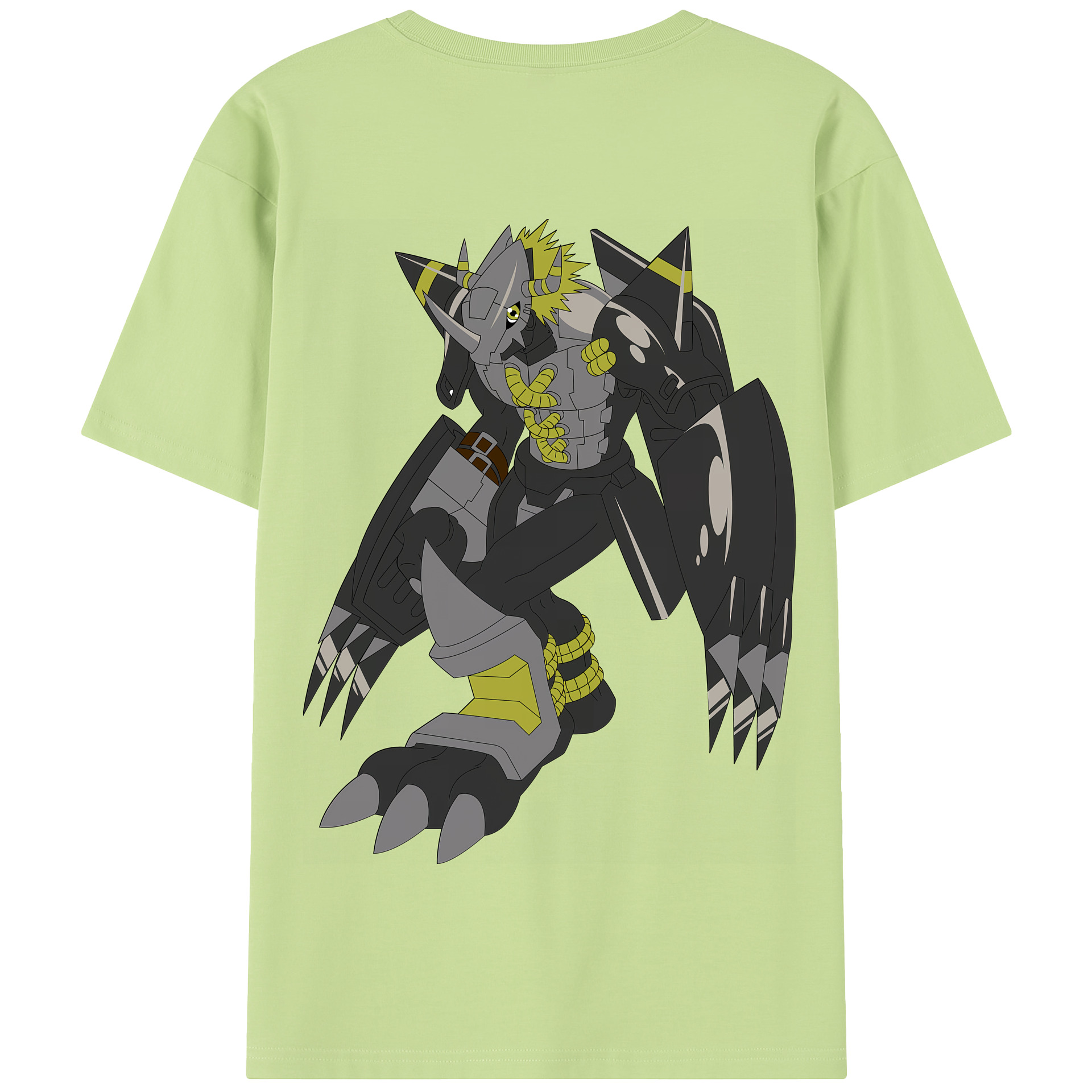 （画像用） Digimon デジタルモンスター/デジモン 綿100％半袖Tシャツ（背面プリント）